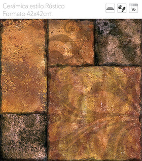 CERAMICA PIEDRA BENET 42X42(1.79XCJ)