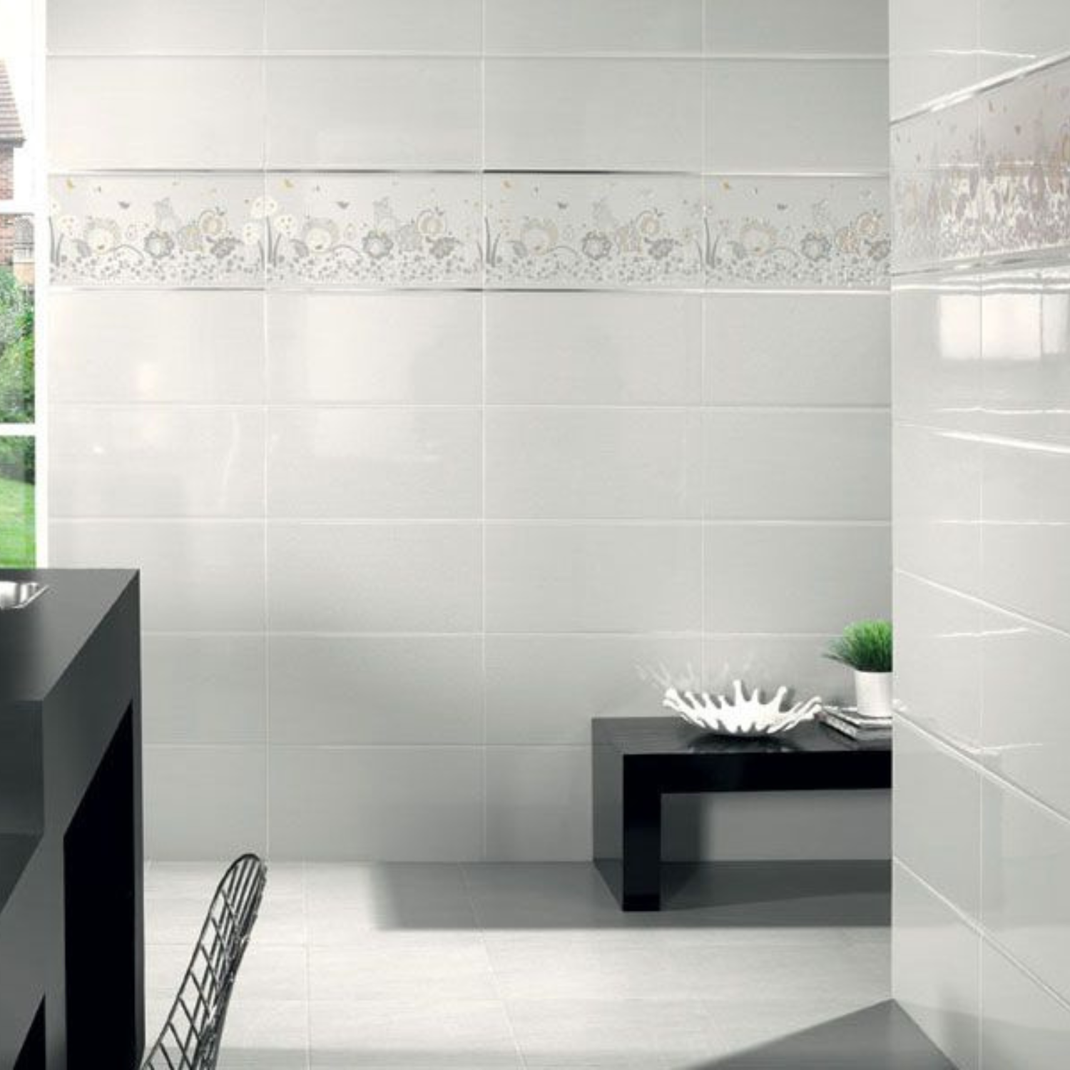 Cerámica blanco chino 20x30